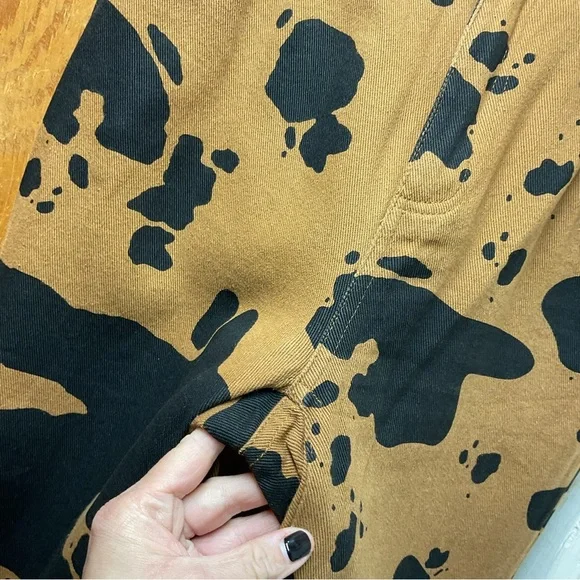 Pretty Garbage Brown & Black Wide Leg Jeans - Picture 5 of 6